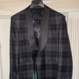 Polo Ralph Lauren For Macy’s Wool Plaid Sport Coat